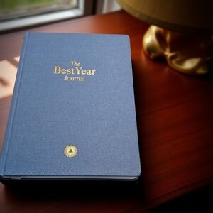 New The Best Year Journal - Blue
